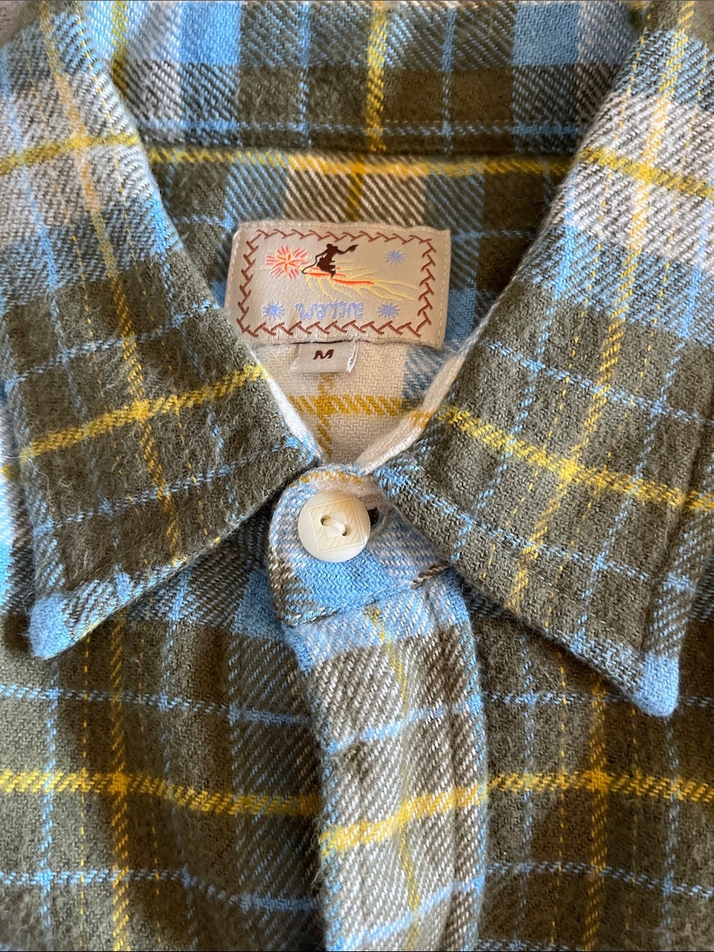 Wythe NY washed pearlsnap flannel - Picture 5 of 9